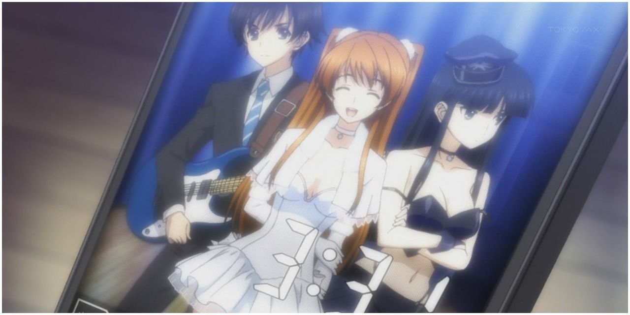 The main characters from White Album 2 in a photo.