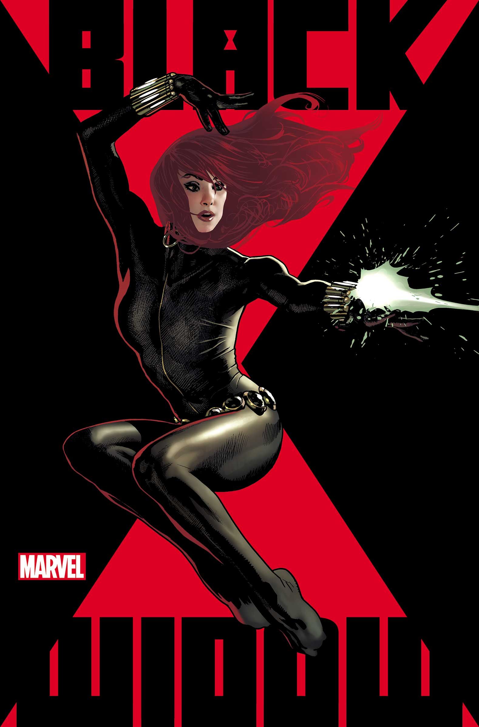Cover art by Adam Hughes for Black Widow (2020) #1.