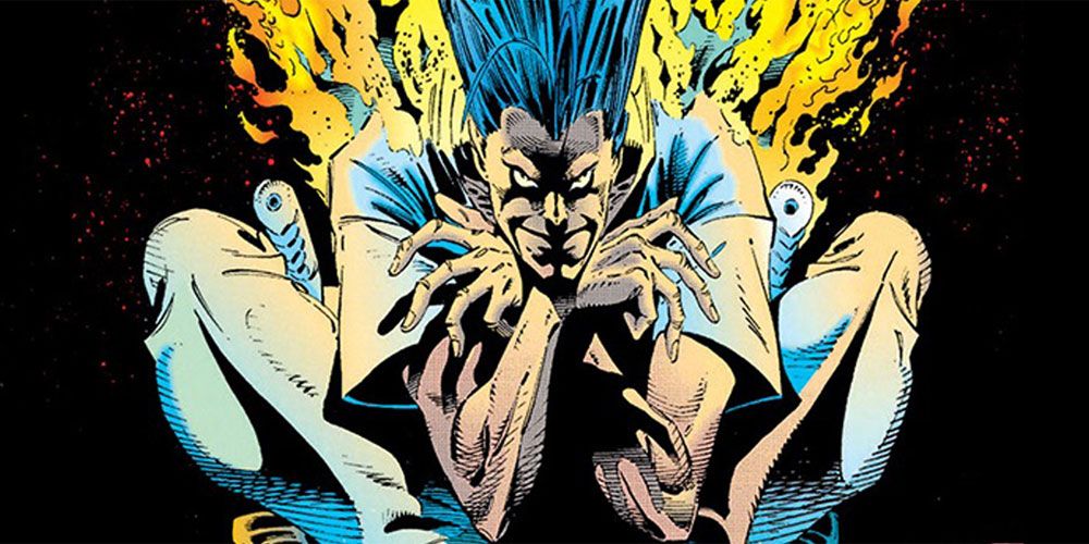 Legion using psychic powers in Marvel Comics