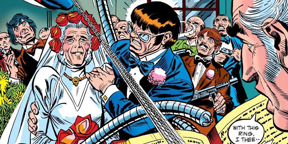 Otto Octavius marries Aunt May Parker