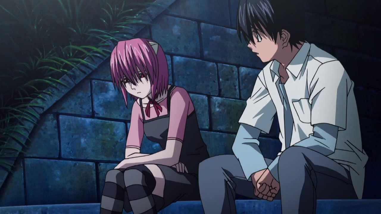 Elfen Lied Lucy And Kouta