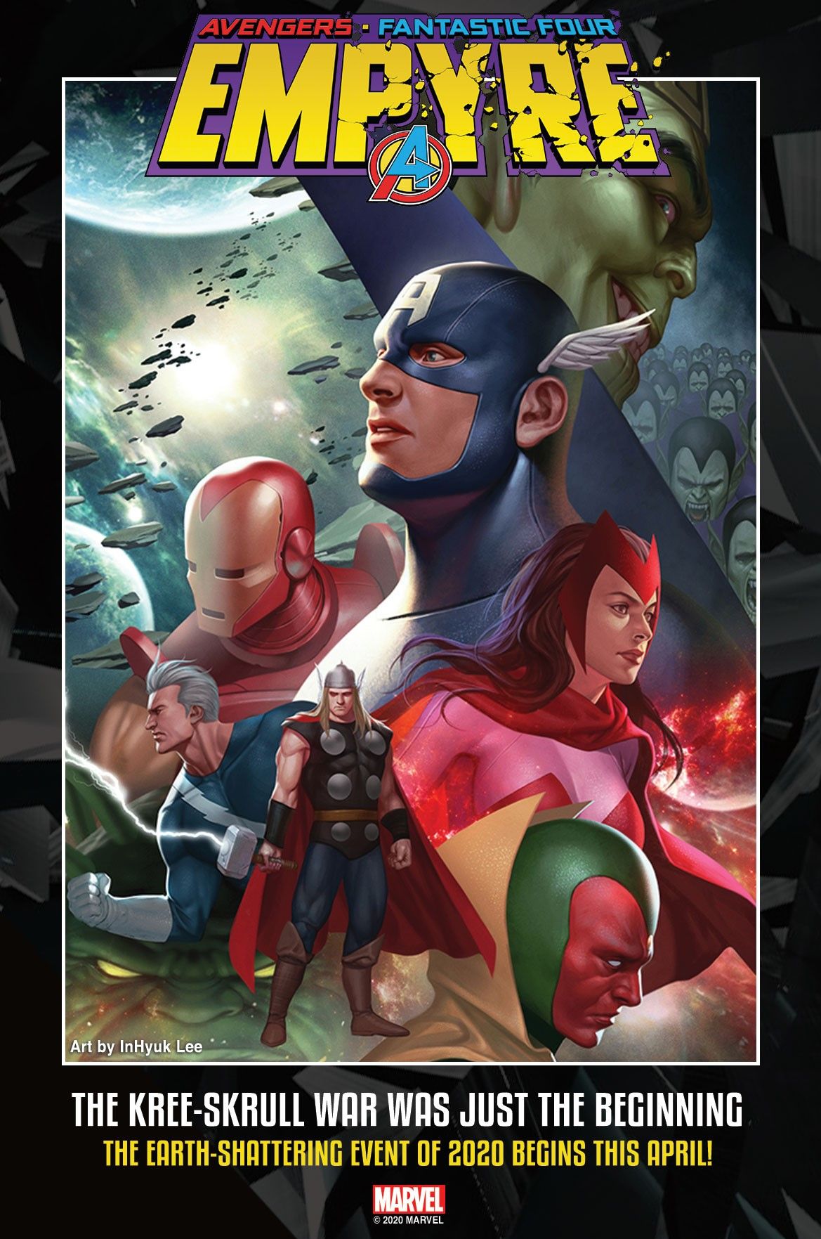 Marvel Empyre Teaser Features Kree-Skrull War Flashback