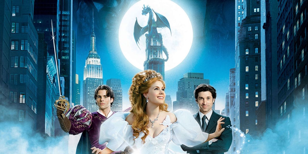 The movie poster for Enchanted