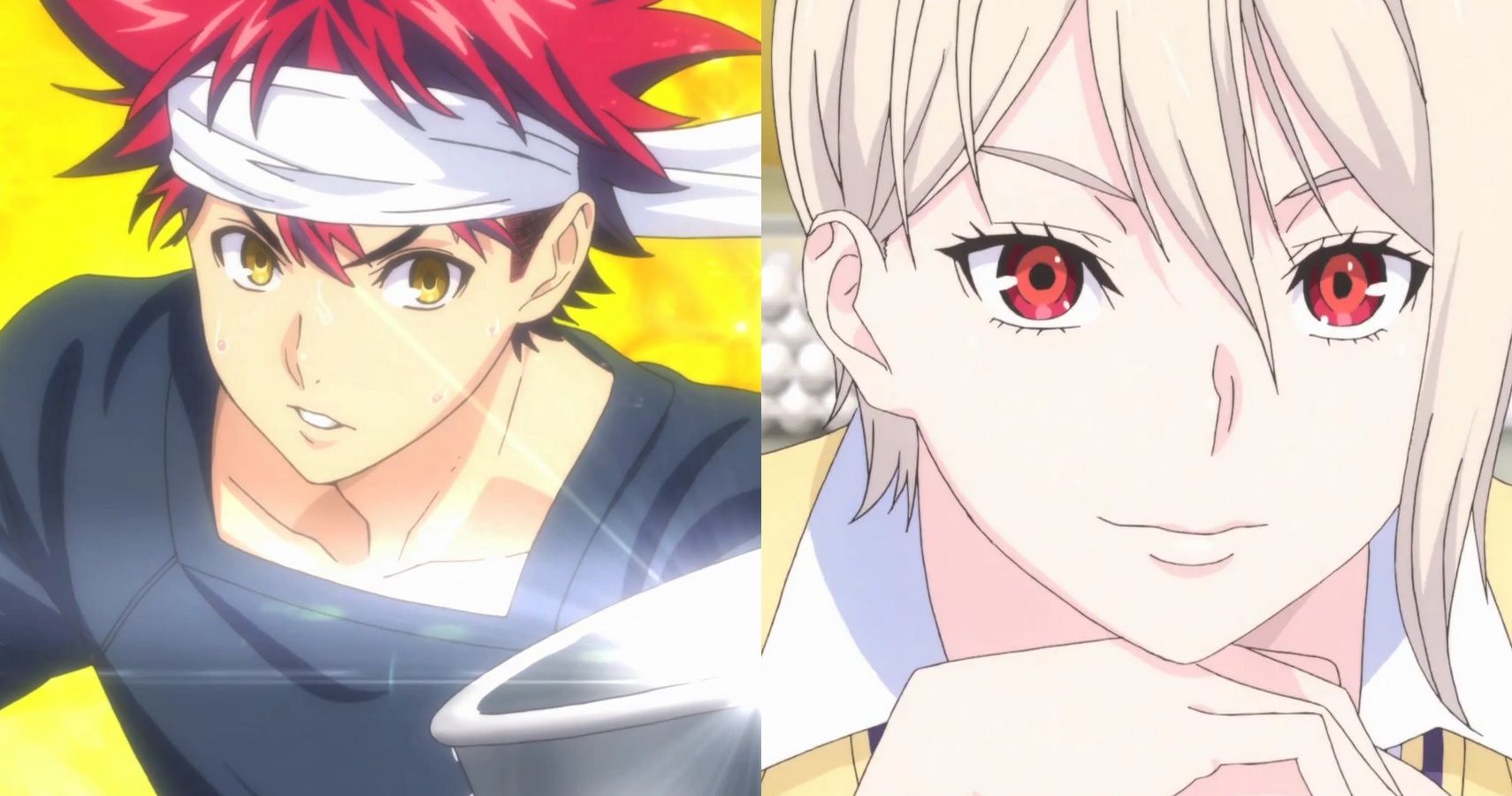 Food Wars: Sorting the Major Characters into Their ...