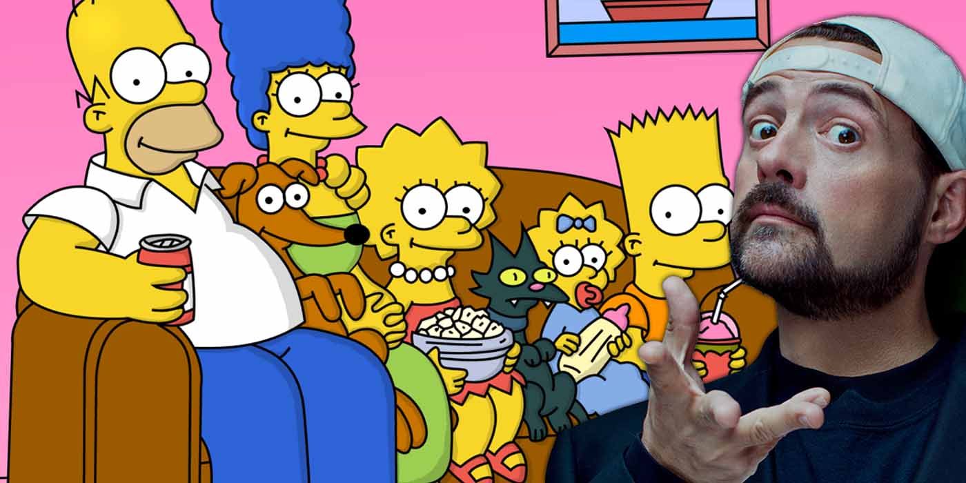 The Simpsons Are Going To Meet Kevin Smith This Season