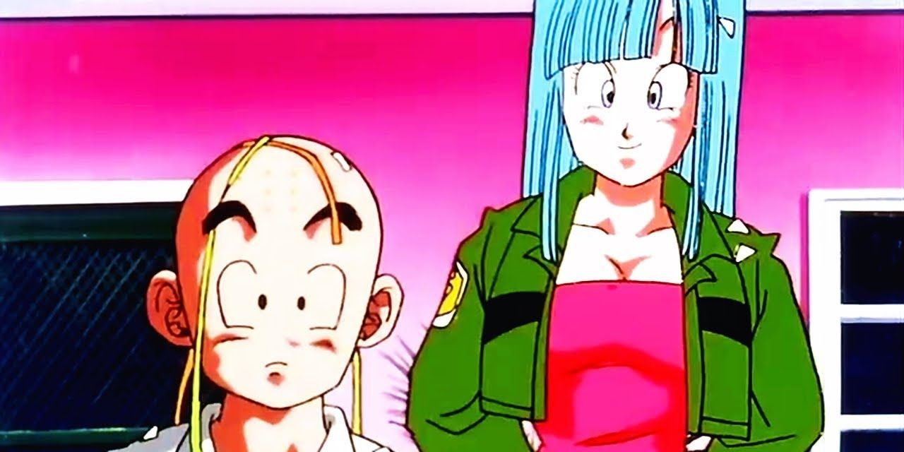 Anime krillin and maron