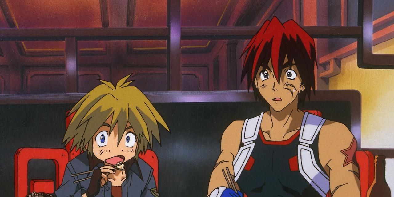 An image from Outlaw Star.