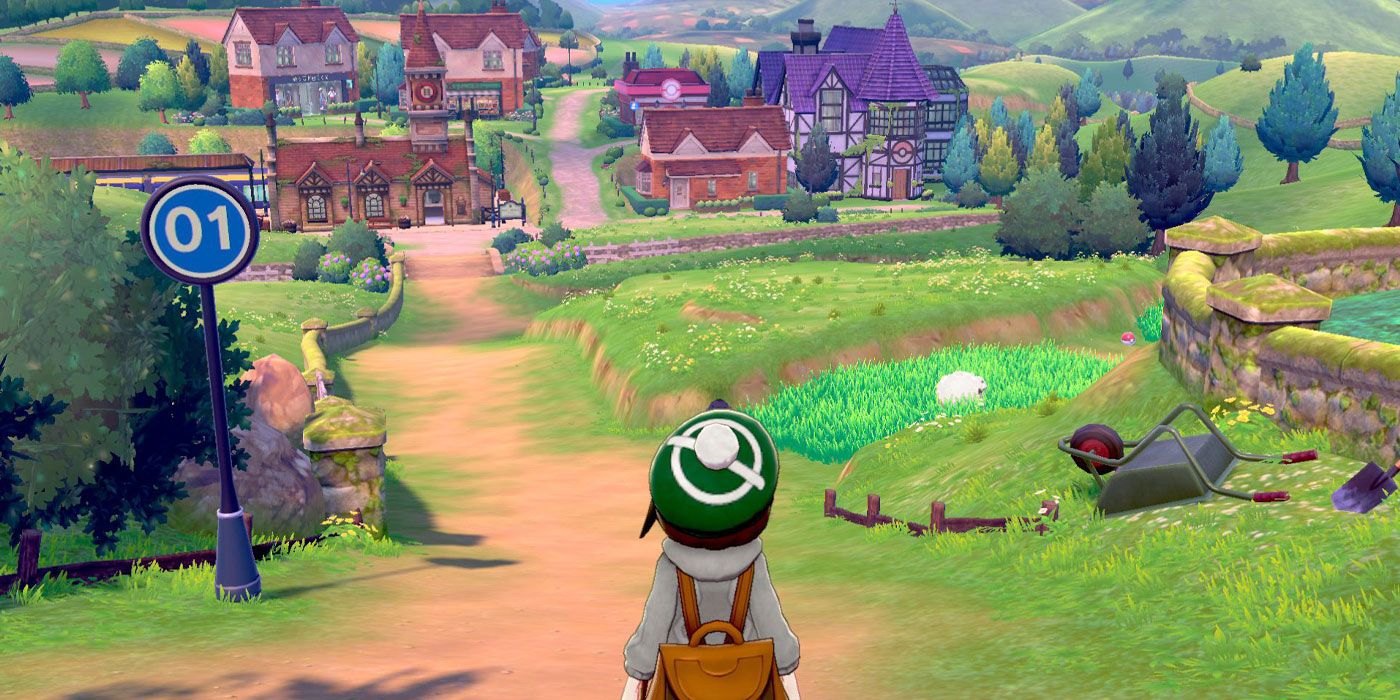 Player enters Route 1 in Pokemon Sword and Shield