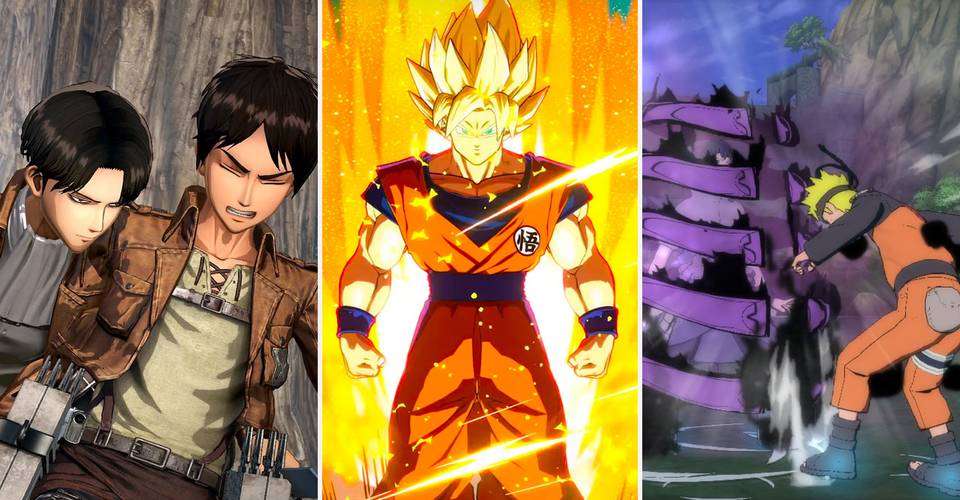 10 Best Video Games Based On Anime According To Metacritic