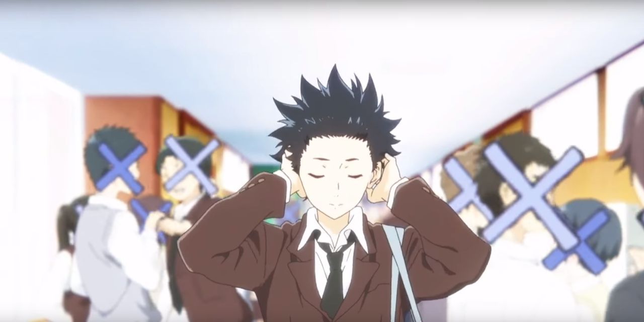 Anime A Silent Voice Shoya Ishida at school