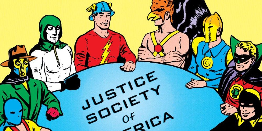 The Justice Society Comes Together