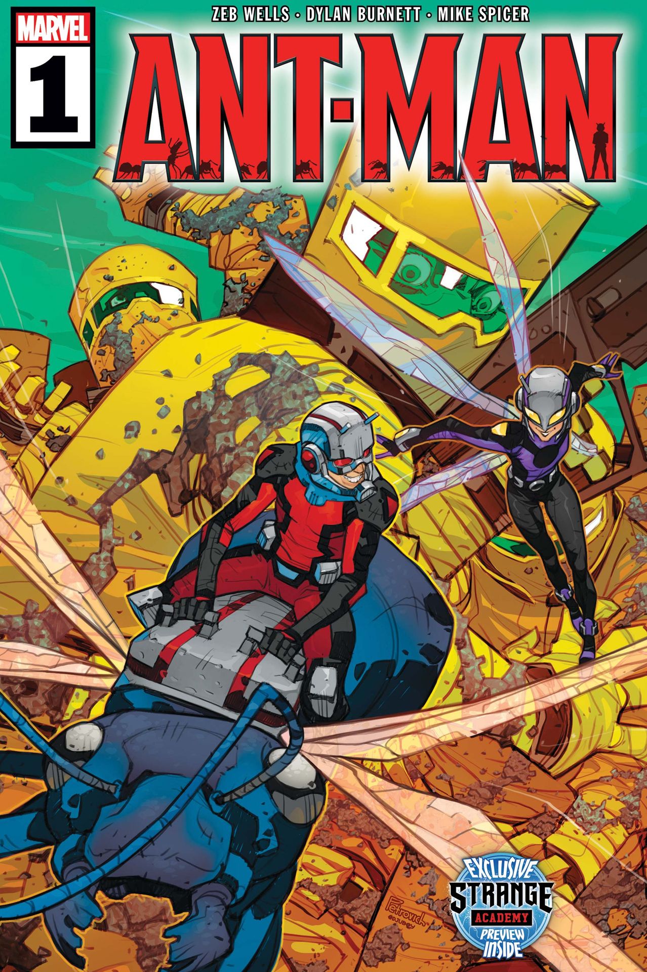 Ant-Man 1 cover