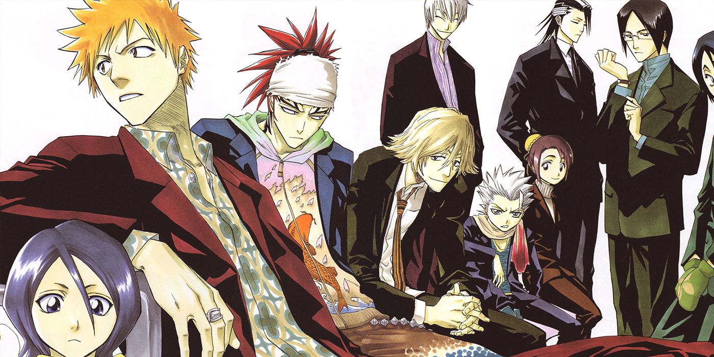 the main characters of the bleach manga