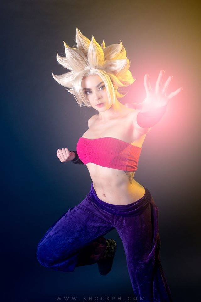 amazing caulifla cosplay