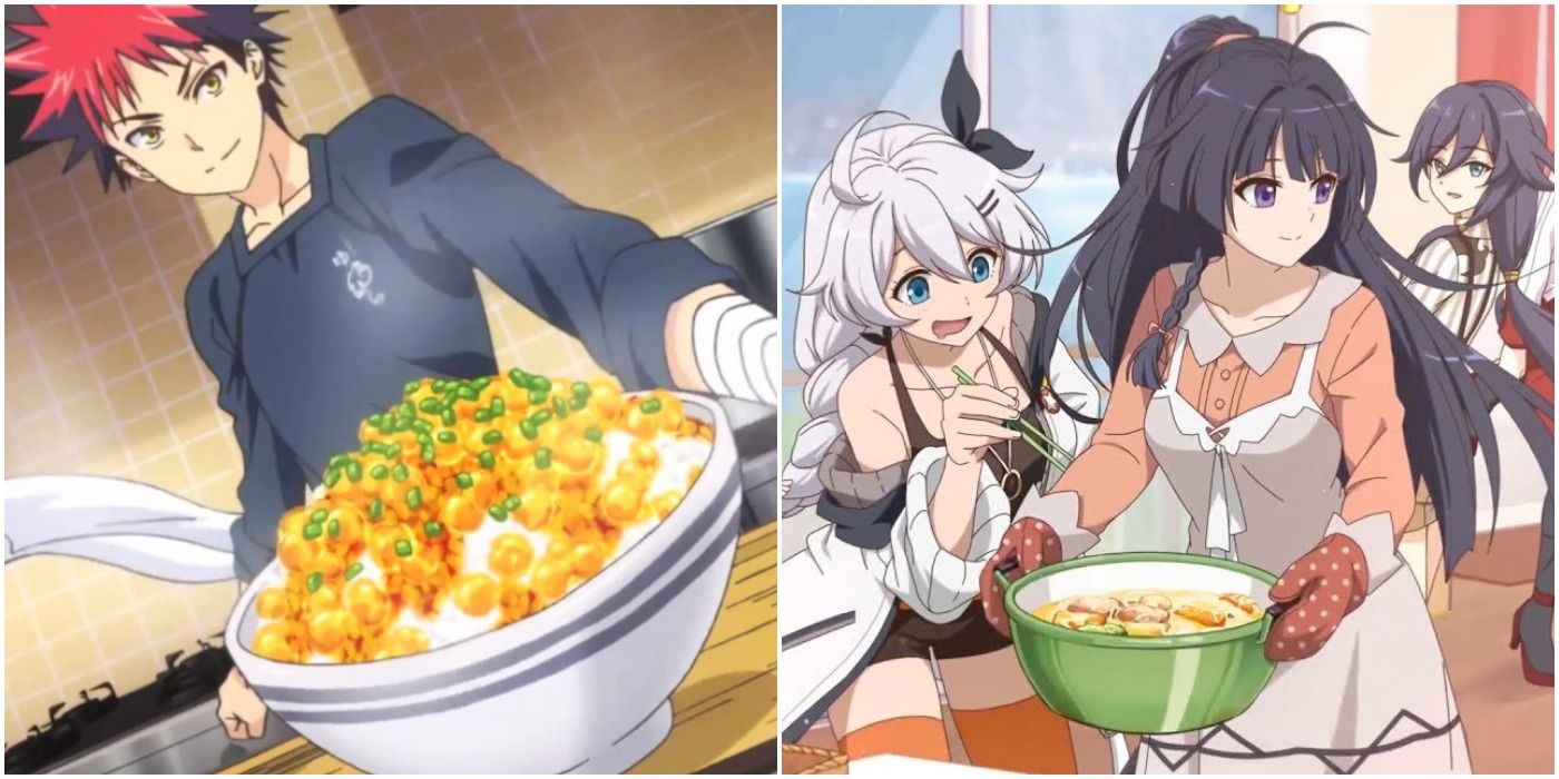 Top 10 Cooking Anime ranked by Japenese Anime Geek - AnimegeeksJP