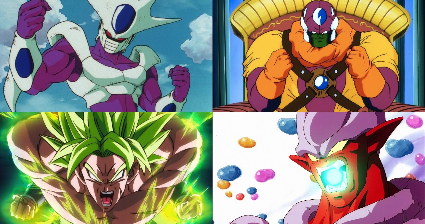 dragon ball z all villains