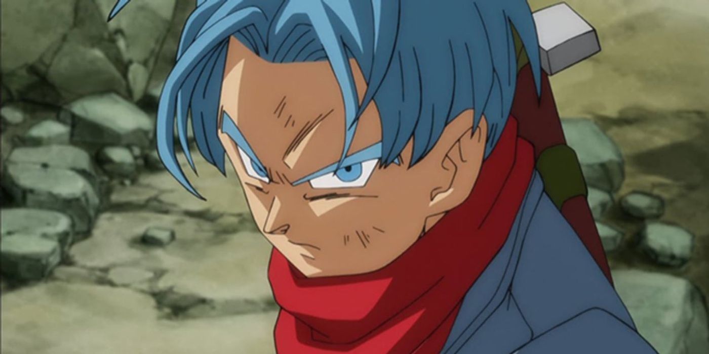 Mirai Trunks DBS, blue-haired male anime character transparent background  PNG clipart | HiClipart