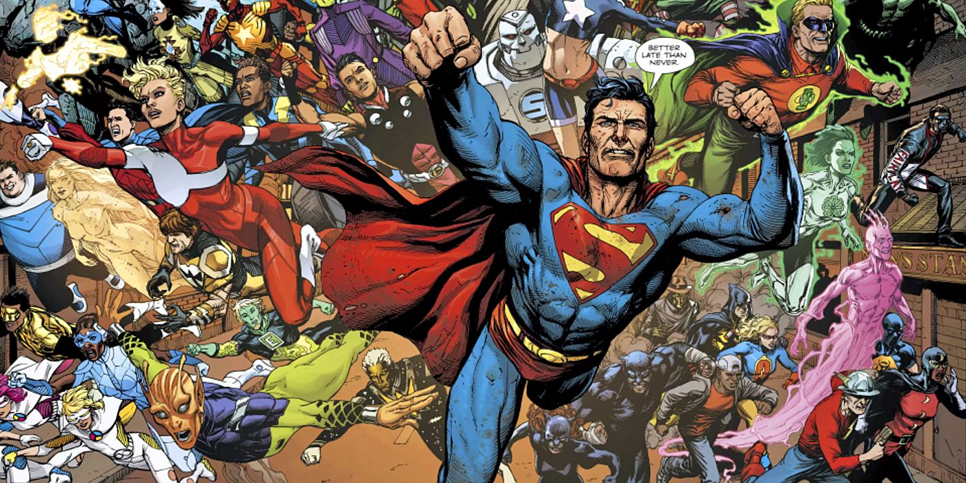 Doomsday Clock Justice Soceity Legion of Super-Heroes