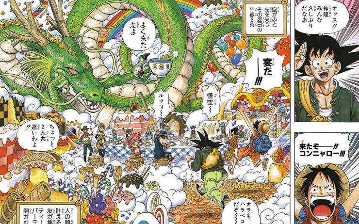 Dragon Ball One Piece Every Time The Iconic Anime Crossed Over Dragon Ball One Piece Every Time The Iconic Anime Crossed Over