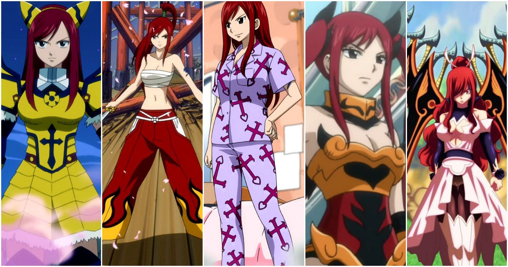 Fairy Tail: Every Main Characters Best Alternate Look, Ranked
