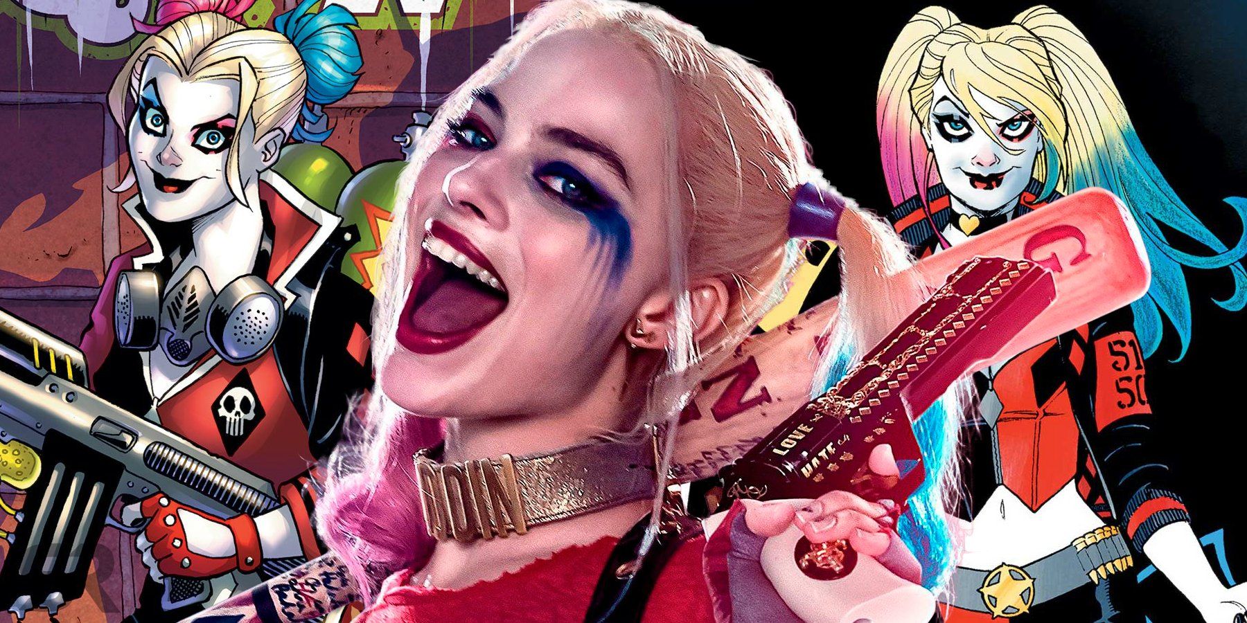Harley Quinns Gun Photos and Images