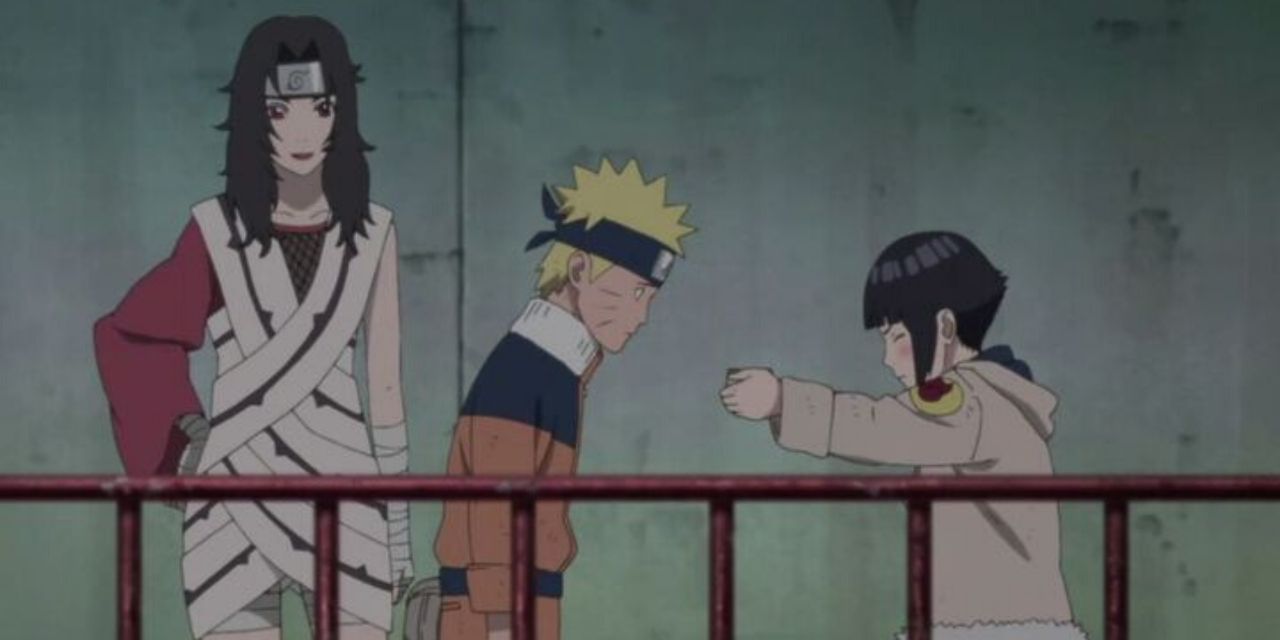 Hinata Giving Naruto Ointment