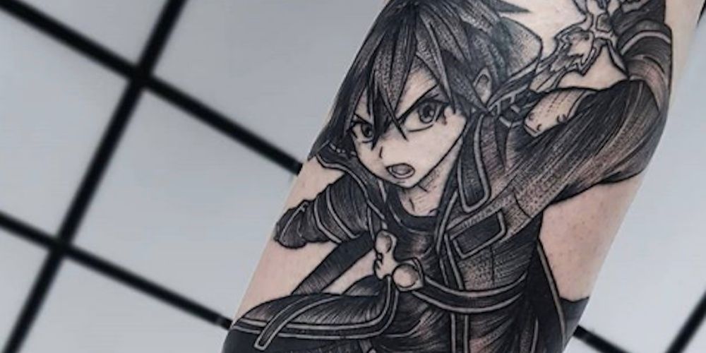 1. Sword Art Online Tattoo Designs - wide 5