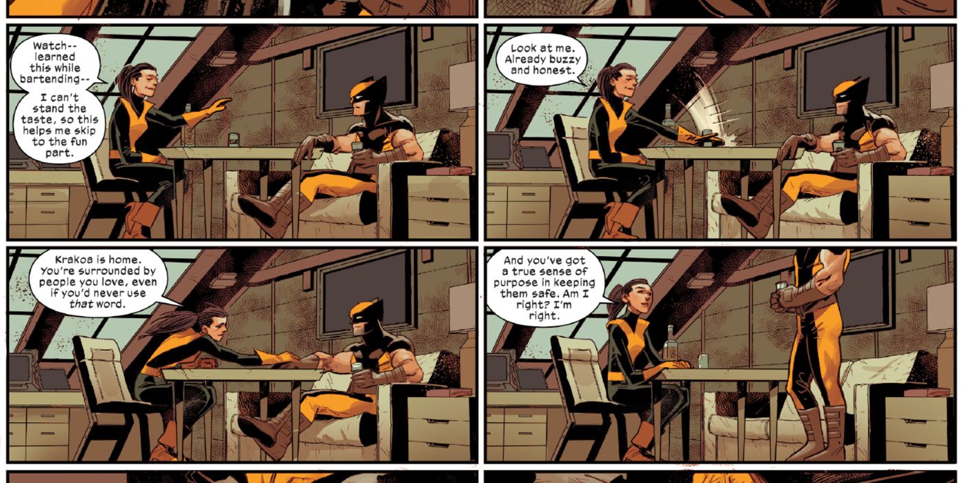 Kitty Pryde Drink trick