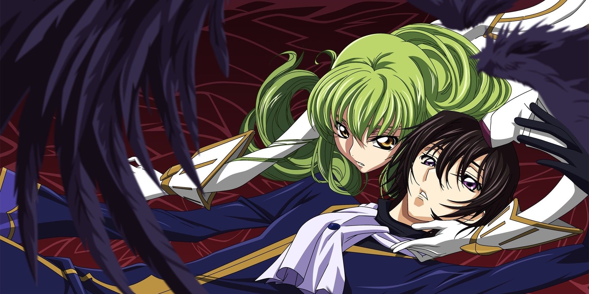 Lelouch and CC from Code Geass