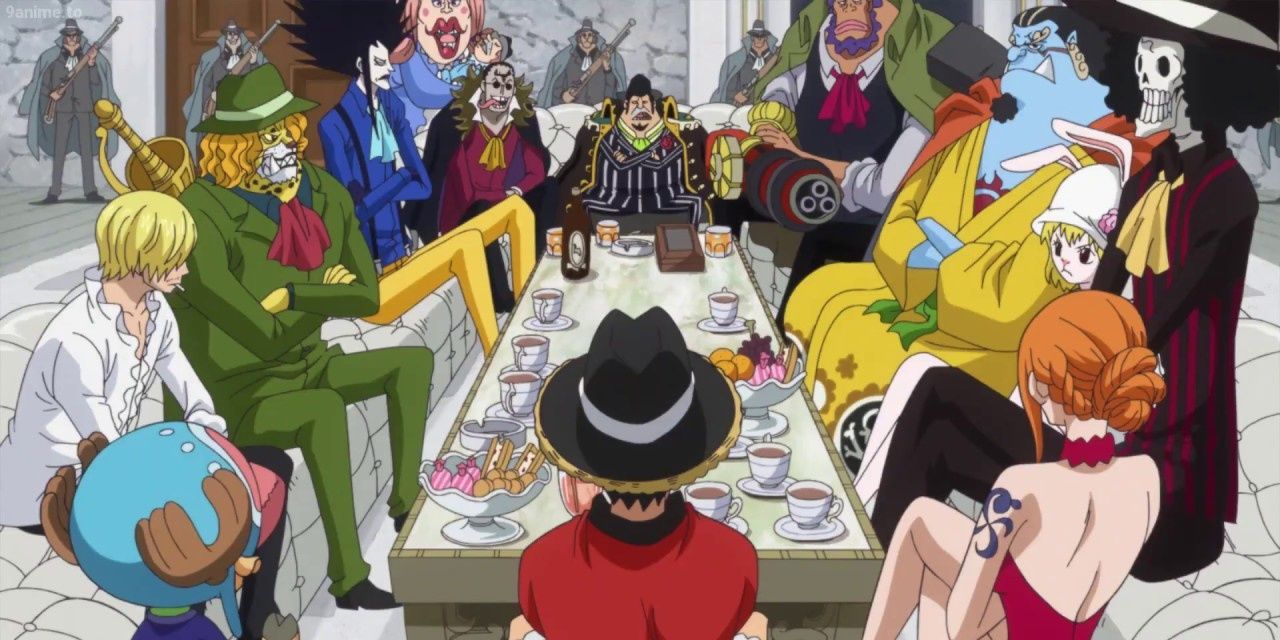 Luffy and the Straw Hats Meet Gang Bege.