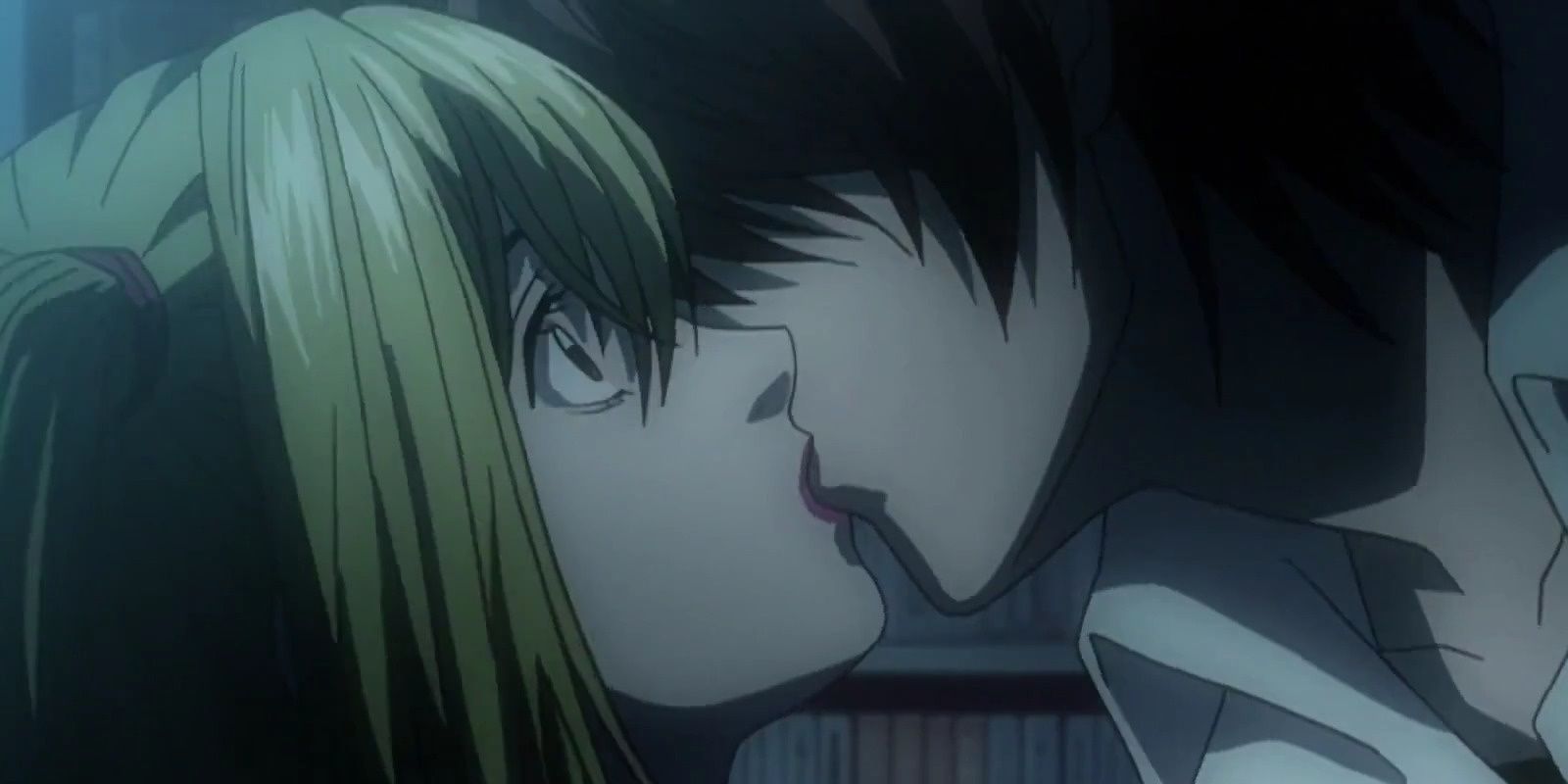 Misa and Light from Death Note Kiss