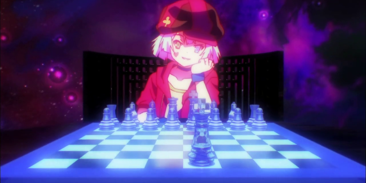 Tet plays chess in No Game No Life