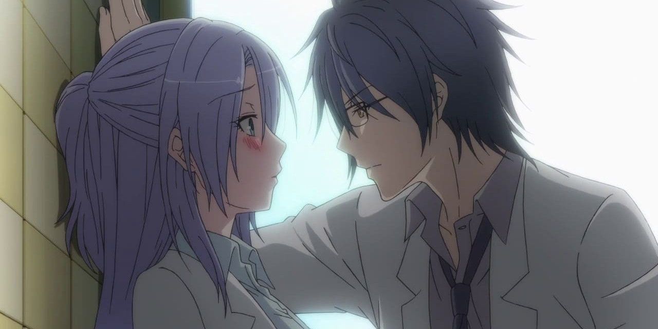 Ayame Himuro and Shinya Yukimaru get intimate in Science Fell in Love, So I Tried To Prove It.