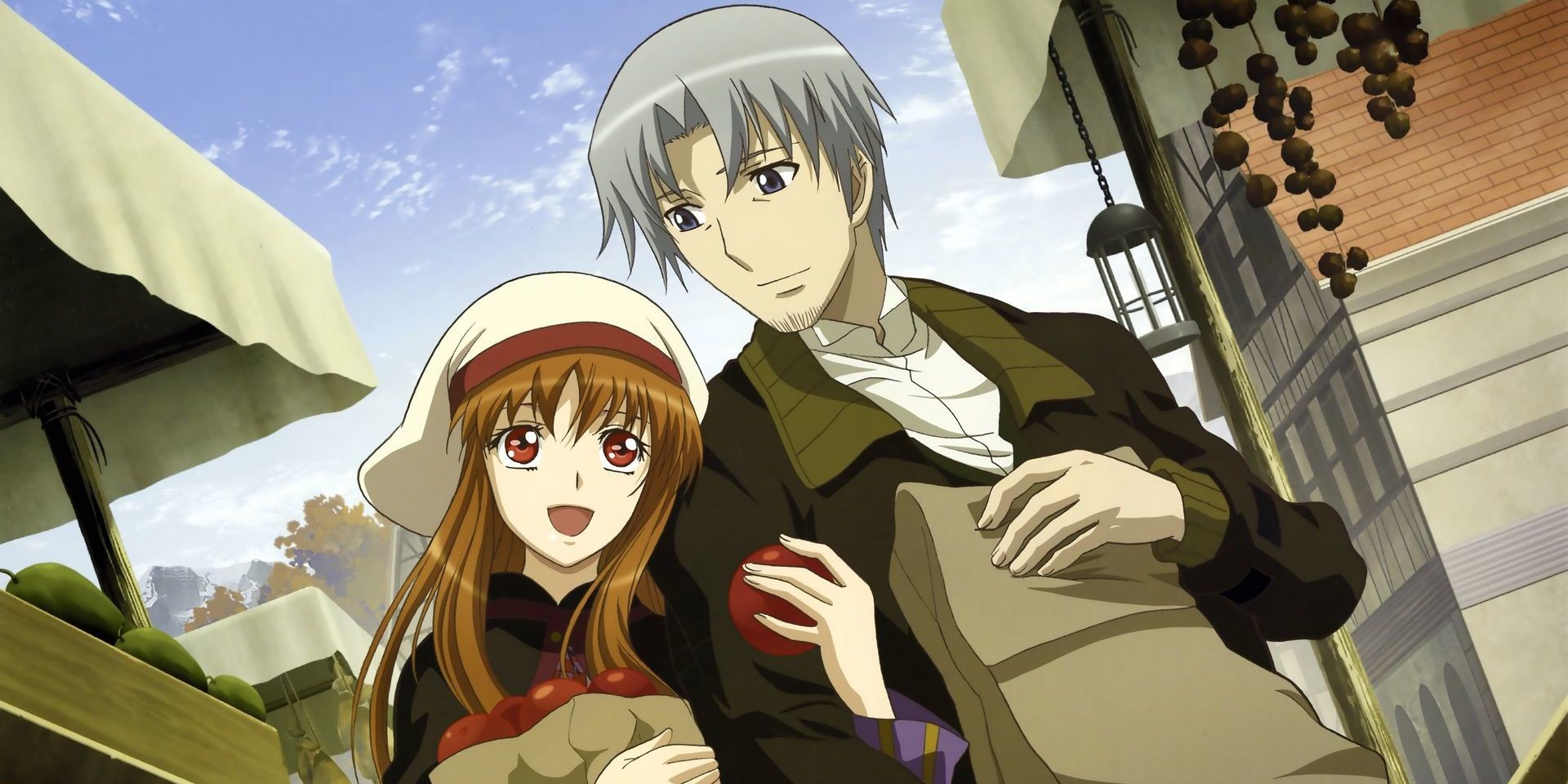holo and lawrence from spice and wolf