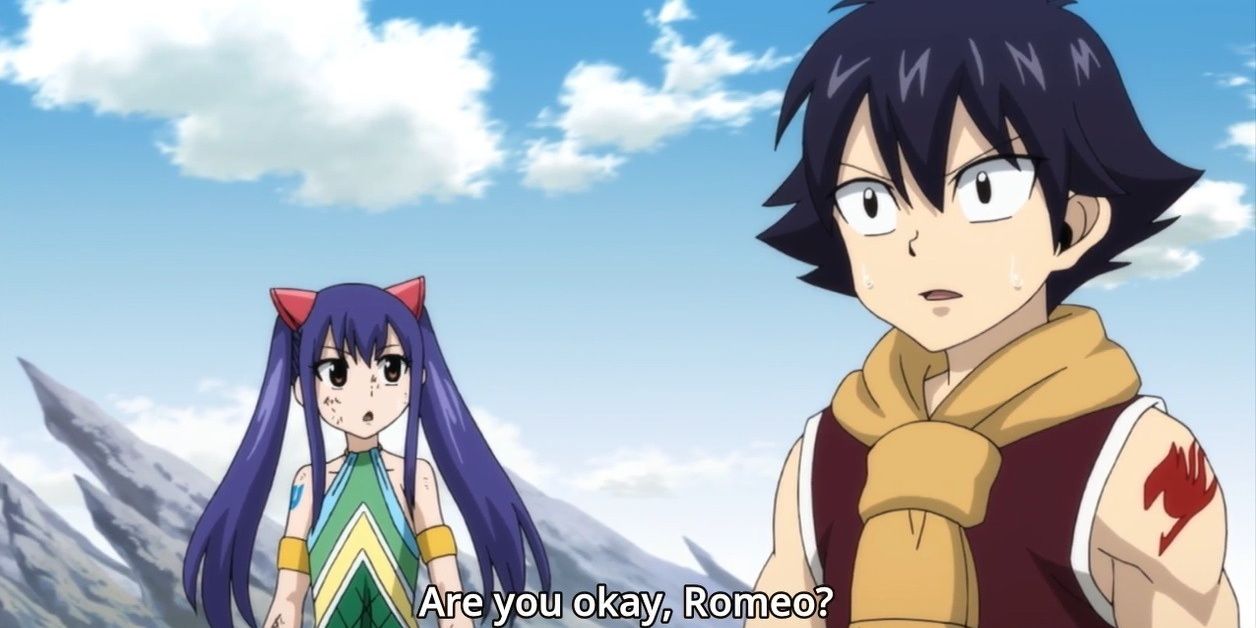 Romeo and Wendy in Fairy Tail