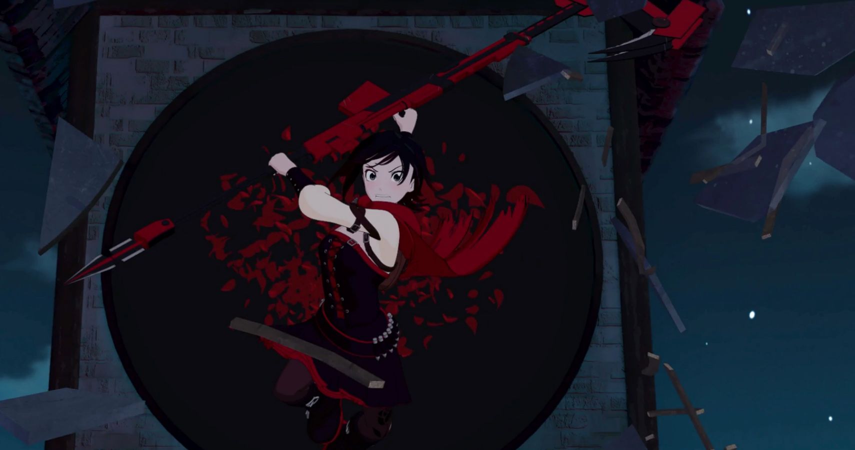 Ruby And Crescent Rose In RWBY