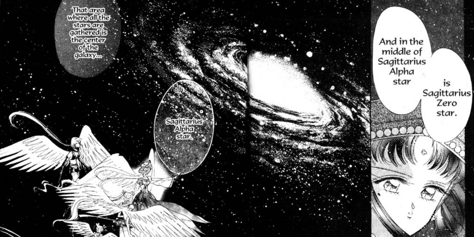 Sagittarius Zero Star In Sailor Moon Manga