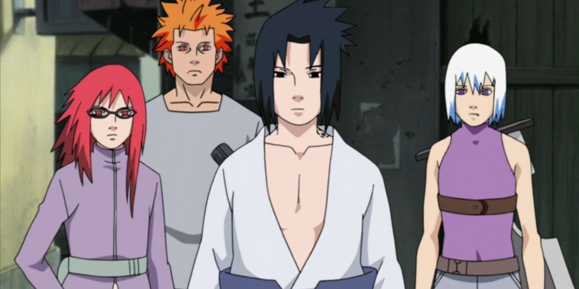 Sasuke Uchiha and the Taka Team
