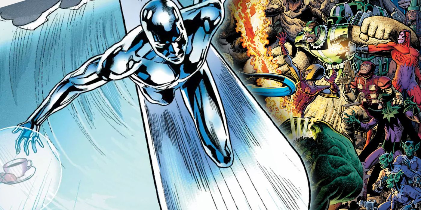 Silver Surfer coffee Fantastic Four Villains