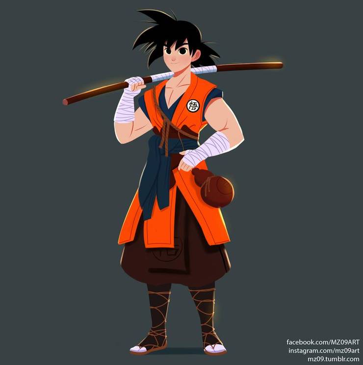 Son Goku by MZ09