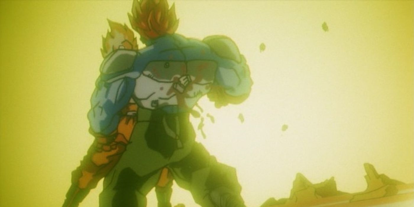 Super Android 13 fight in Dragon Ball.
