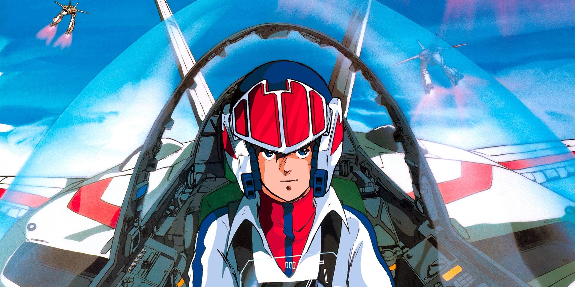 An image from Super Dimension Fortress Macross.