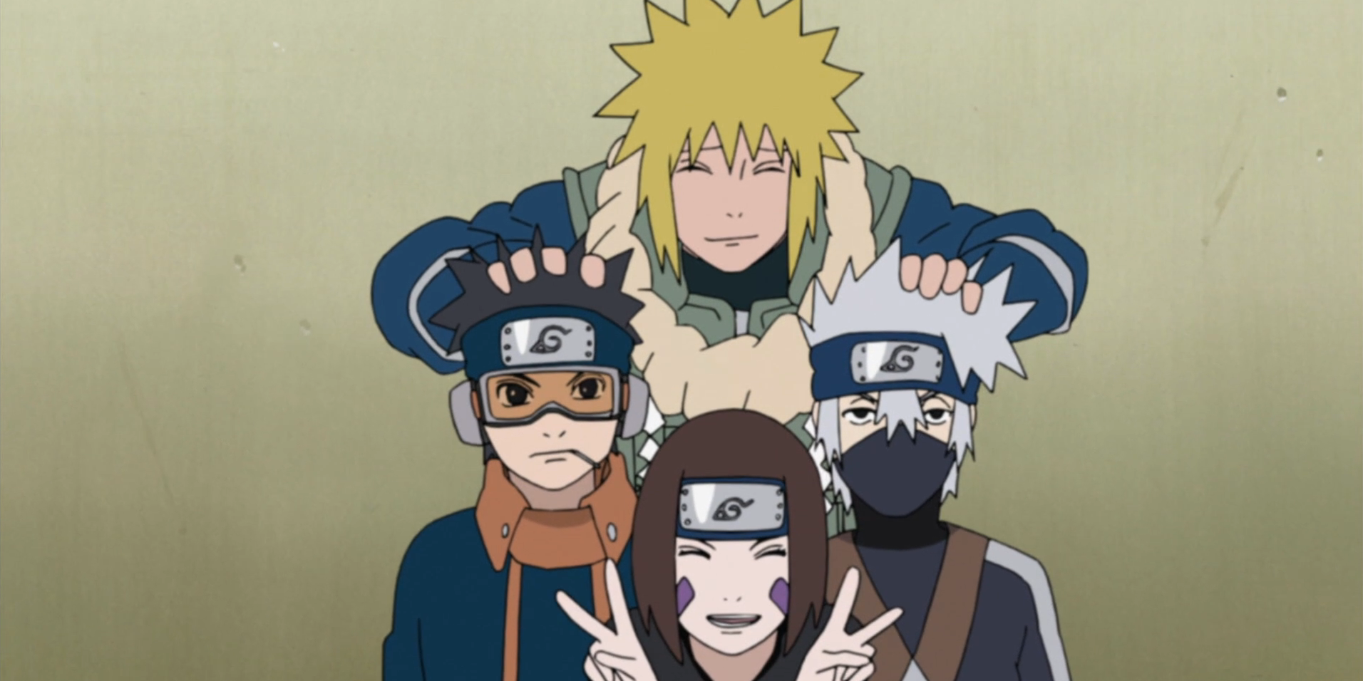 Team Minato led by Kakashi from Naruto