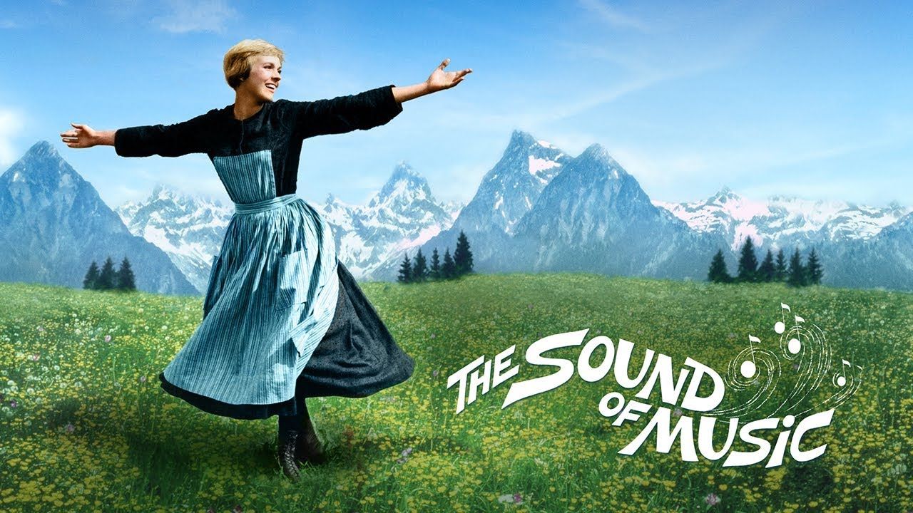 Sound of music movie poster - Julie Andrews