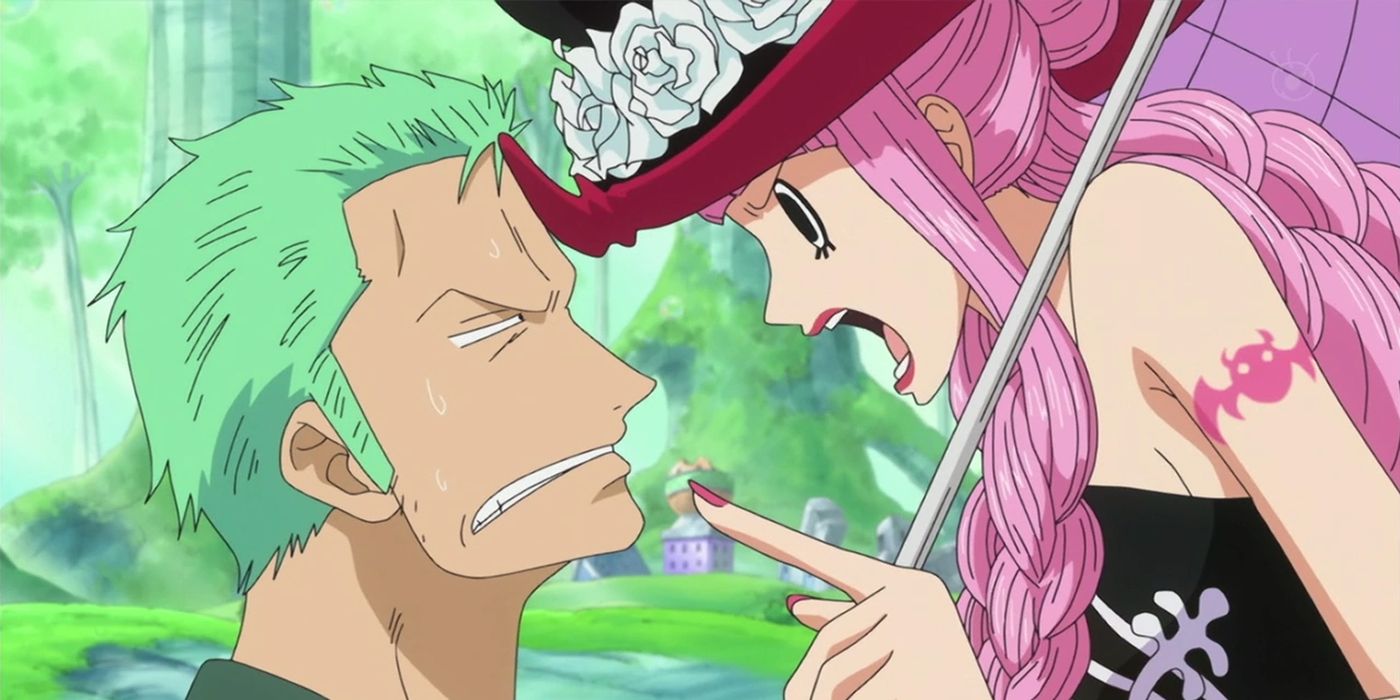 Zoro and Perona in One Piece after the timeskip