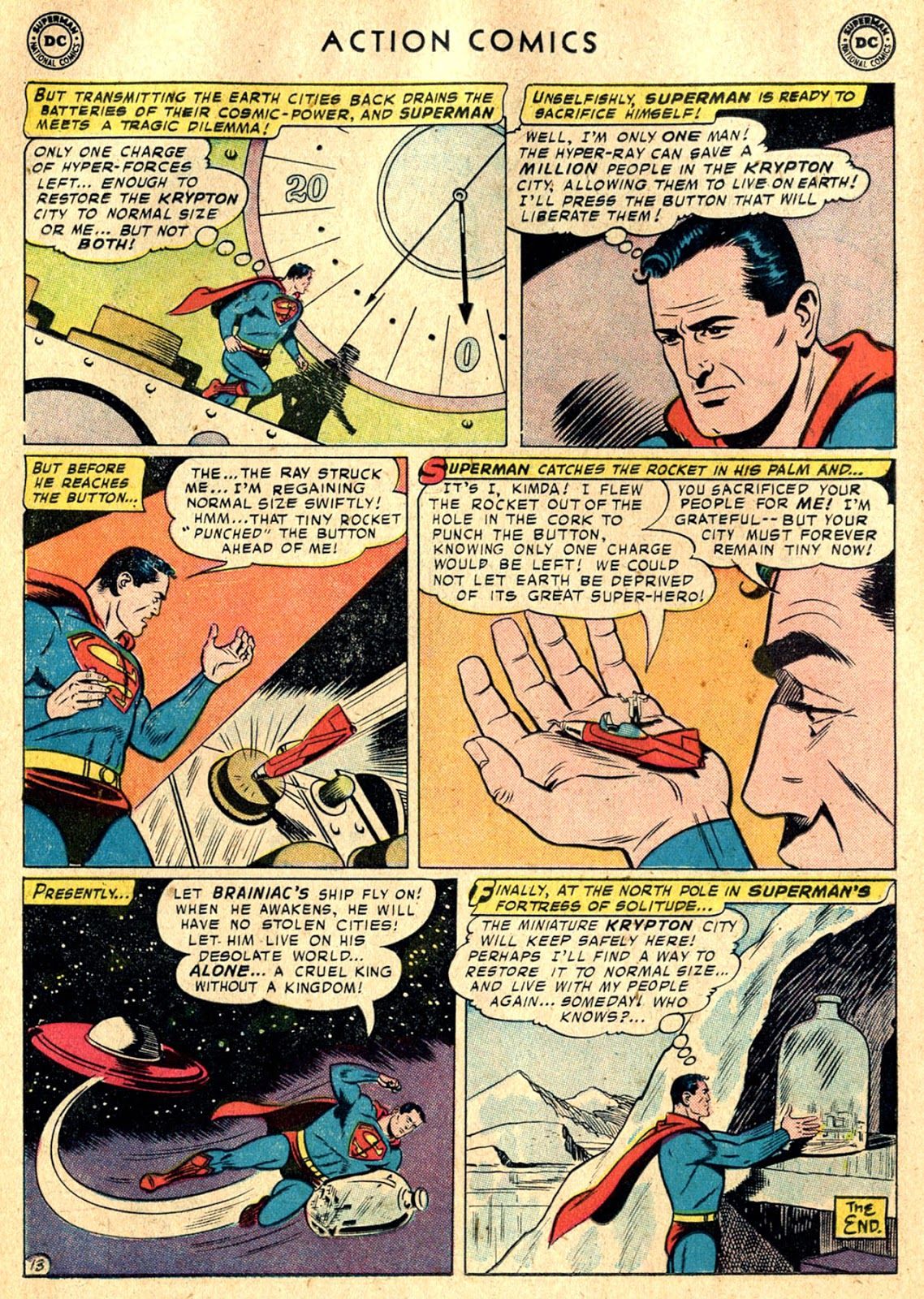 Why Doesn't The Atom Try to Grow the Bottled City of Kandor?