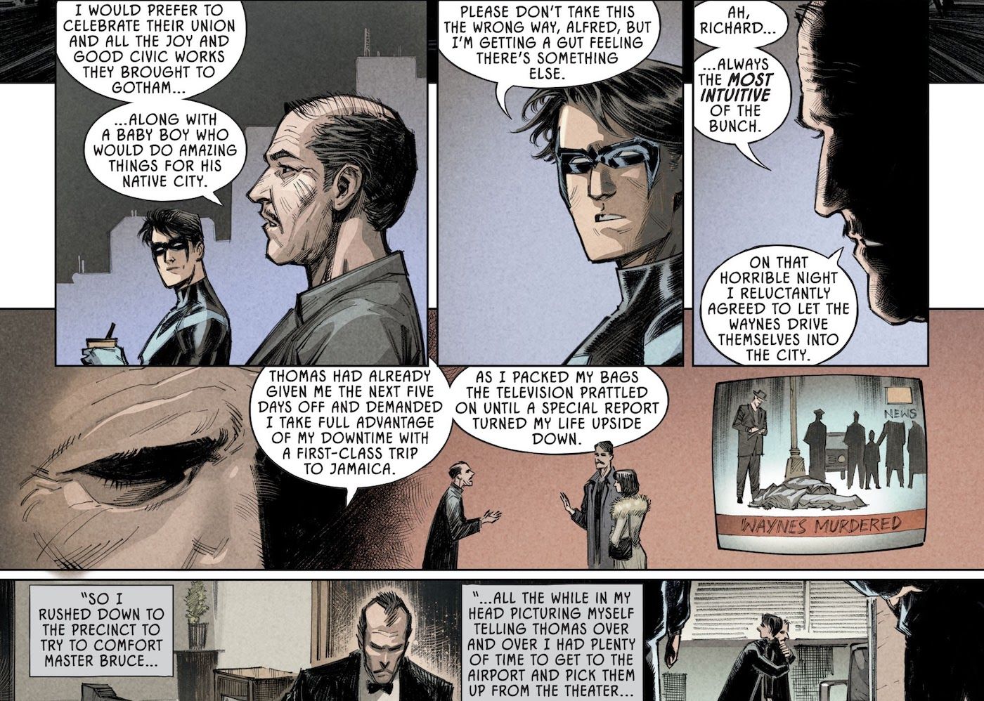 Batman: Alfred Kept a Big Secret About the Wayne Murders