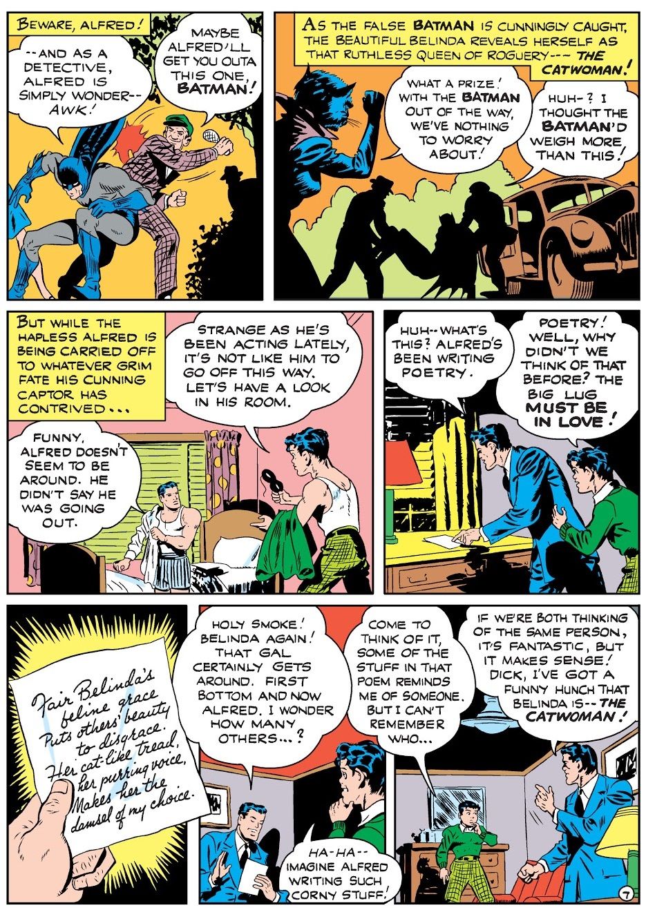 When Catwoman Had a Brief Romance With...Batman's Butler, Alfred?