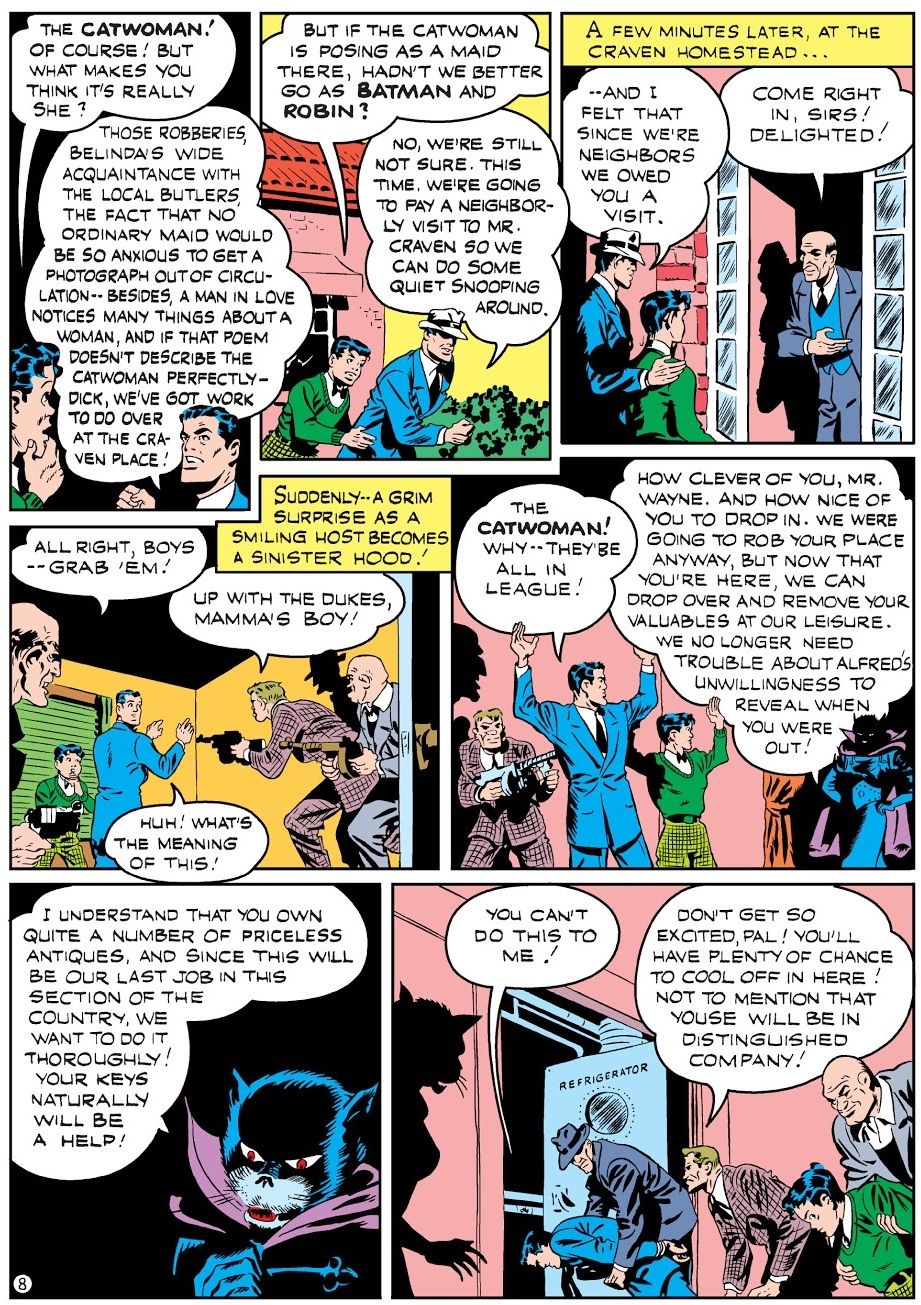 When Catwoman Had a Brief Romance With...Batman's Butler, Alfred?