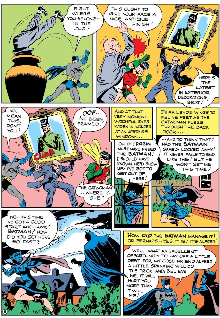When Catwoman Had a Brief Romance With...Batman's Butler, Alfred?